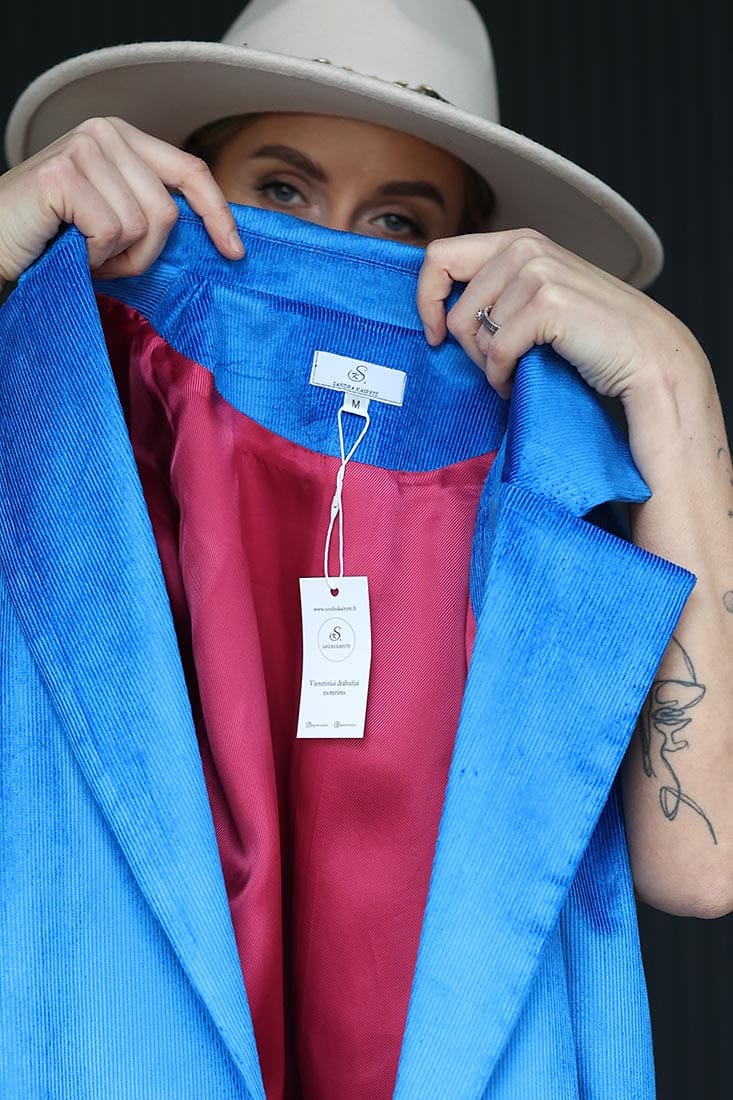 Tiesaus silueto švarkas "Celina" - Image 4