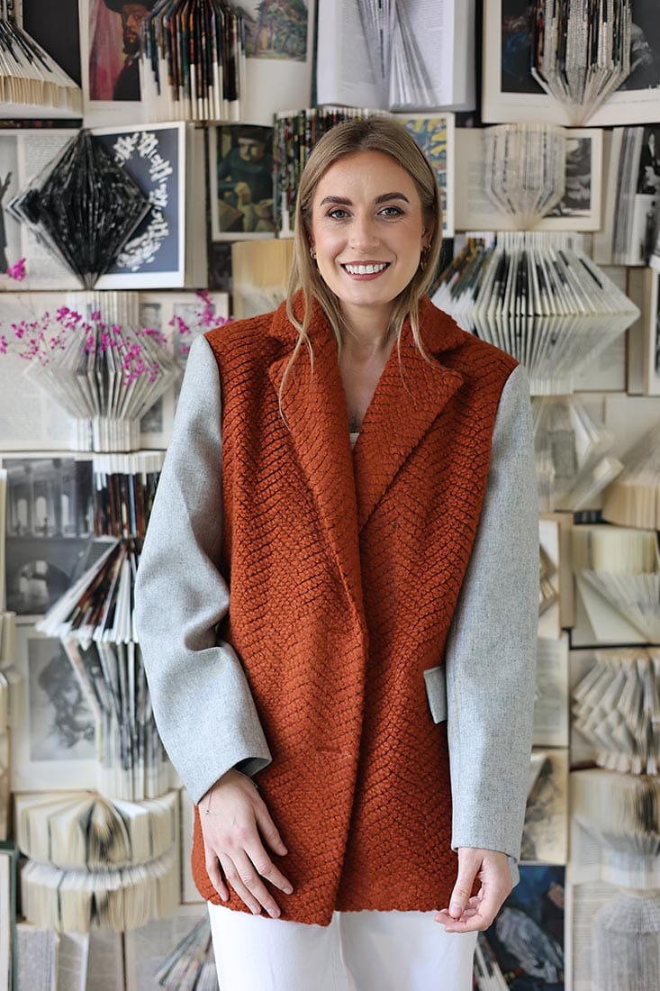 Tiesaus silueto švarkas "Eirene"