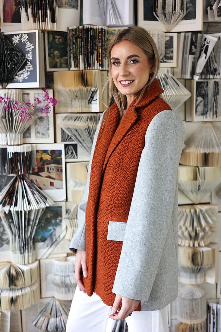 Tiesaus silueto švarkas "Eirene" - Image 3